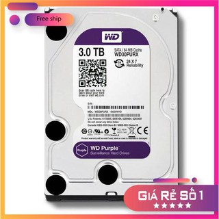 Ổ CỨNG CHUYÊN DÙNG CHO CAMERA 3TB TÍM - BH 24 THÁNG