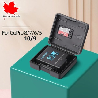 Hộp đựng pin, thẻ nhớ camera hành động gopro