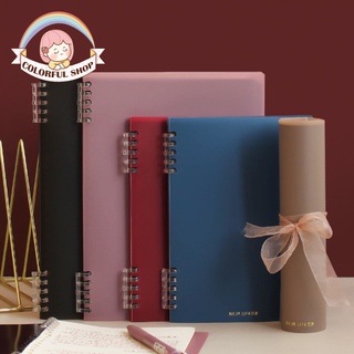 Sổ còng A5 B5 6 9còng bìa sổ còng binder giấy refill full set sổ A5 B5