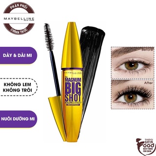 Mascara Làm Dày Mi, Chống Trôi Hiệu Quả Maybelline The Magnum Big Shot Volum Express Mascara 10ml