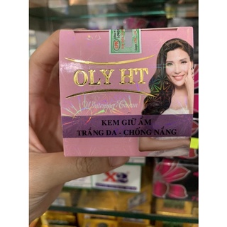 kem OLY HT hủ màu hồng giúp giữ ẩm,trắng da,chống nắng hủ 12g