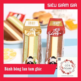 Bánh bông lan tam giác từng lớp mềm mịn