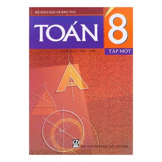 Sách Toán 8/1 Sách Giáo khoa Song ngữ Việt Anh