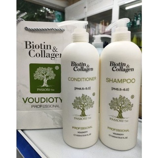 Dầu gội xả phục hồi và kích thích mọc tóc Biotin &amp; Collagen 1000ml*2