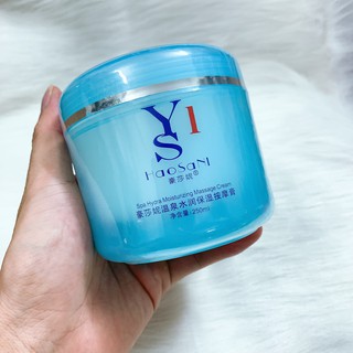 Kem massage Haosani YS1 - mẫu mới chai màu xanh