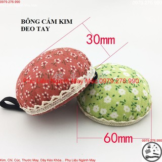 Bông cắm kim đeo tay- bông ghim kim đeo tay