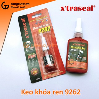 Keo khóa ren cường độ cao x'traseal 9262 nhãn Đỏ Malaysia