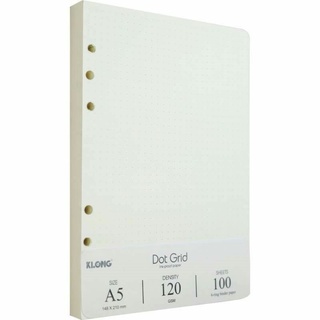 [Mã LIFEBOOK2 giảm 10% đơn 0Đ] Ruột sổ còng Dot Grid A5 - 100 tờ; MS: 997