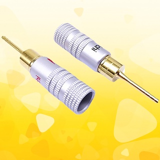 Jack mỏ chim thẳng cứng Nakamichi 2mm vỏ nhôm hàng đẹp (1 chiếc)