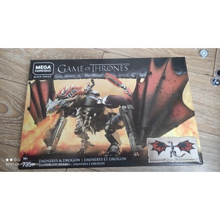 Mô hình lắp ráp mega construx game of thrones drago drodo dragon