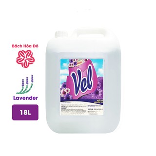 Nước xả vải VEL can 18L - Hương Lavender