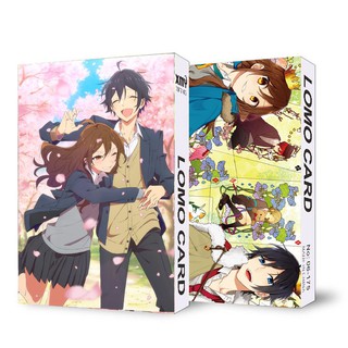 ( không kèm hộp ) Hộp ảnh lomo in hình HORIMIYA 30 tấm anime chibi xinh xắn dễ thương