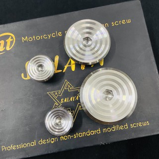 [SÁNG BÓNG] BỘ ỐC MÂM ĐỀ, ỐC MÂM LỬA MẪU THÁI TRANG TRÍ XE MÁY GẮN CÁC DÒNG XE YAMAHA HONDA