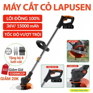 máy cắt cỏ ,tỉa cành cây cầm tay chạy pinLAPUSEN nhập khẩu từ đức