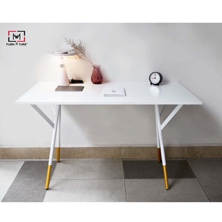Bàn học và làm việc gỗ chân sắt sơn tĩnh điện size rộng 60cm thương hiệu MW FURNITURE - Nội thất căn hộ