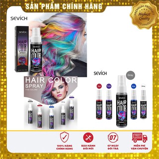 Chai xịt đổi màu tóc tạm thời Sevich