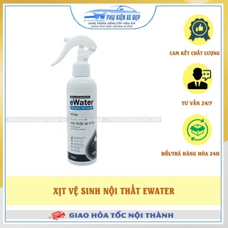 Chai xịt vệ sinh nội thất ⚡FREESHIP⚡ xe ô tô eWater tẩy sạch - sát khuẩn KHÔNG hóa chất