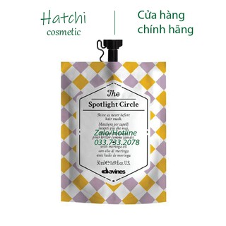Mặt Nạ Tóc Tạo Bóng Hoàn Hảo Davines Spotlingt Circle 50ml