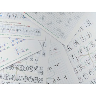 Bộ bí kíp luyện chữ đẹp Xa Trục Thảo