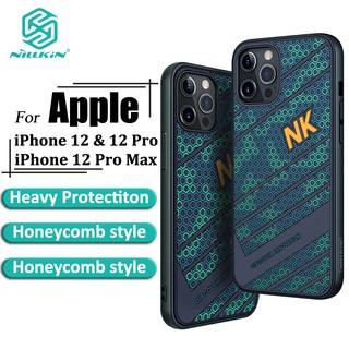 Ốp Điện Thoại NILLKIN Họa Tiết Rằn Ri Chống Trượt Cho iPhone 12 Pro Max / 12 Pro / 12 Mini