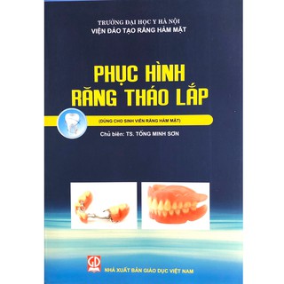 Sách Phục hình răng tháo lắp