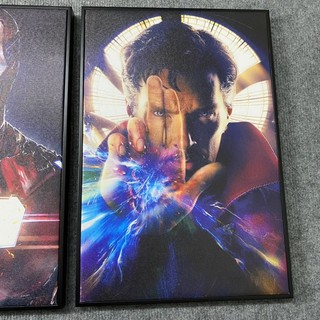 Tranh doctor strange treo tường, có khung composite