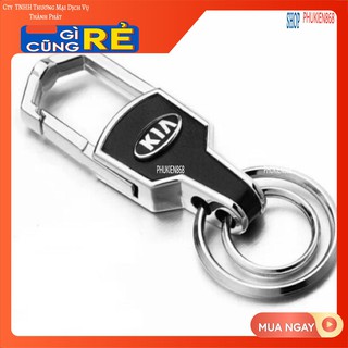 (Đủ hãng) Móc khóa da cao cấp logo hãng Toyota - KiA - Hyundai- Mazda - Honda - ford - nissan - chevrolet  - Móc khóa ot