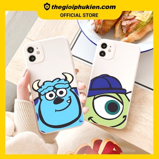 Ốp lưng iphone cạnh vuông Monster dành cho iphone 6 đến 14promax - E126