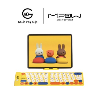 Bàn Phím Gập Mipow Miffy Mini 3,5 MM Chống Nước Kiêm Túi Giá Đỡ