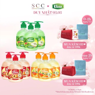 Combo 3 chai sữa rửa tay Kleen 500ml/chai