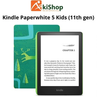 Máy đọc sách Kindle Paperwhite 5 Kid 8GB kèm cover chính hãng Akishop