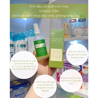TINH DẦU XỊT BƯỞI KÍCH MỌC HOÀNG CẦM