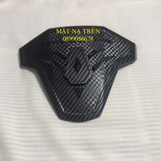 Ốp Mặt nạ trên Honda Air Blade (AB) Carbon, Cacbon 2016, 2017, 2018, 2019 - Phụ kiện đồ chơi Honda Air Blade AB