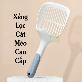 Xẻng lọc cát mèo nhựa thời trang - cao cấp