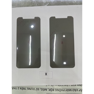 Film trước dùng cho iphone X/XS