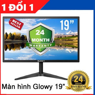 Màn hình máy tính Glowy 19 inch(GL19), màn hình PC thiết kế nhỏ gọn 1440x900 , 60-75Hz ,16,7 triệu màu - BH 24 Tháng