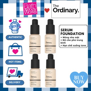 [Các Màu] Kem Nền The Ordinary Serum Foundation Lightweight Serum Formula (30ml)