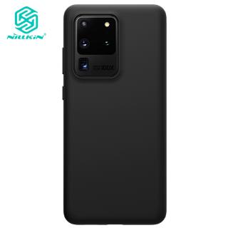 Ốp điện thoại NILLKIN bằng silicone mềm màu trơn cho Samsung Galaxy S20 Ultra 5G