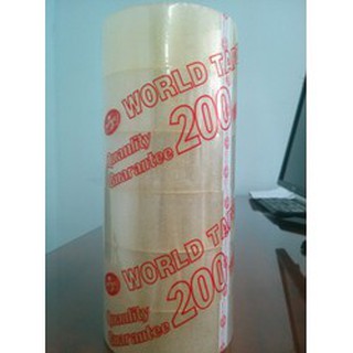 Băng keo trong/đục 5F 200Ya - 2kg/cây (6 cuộn)