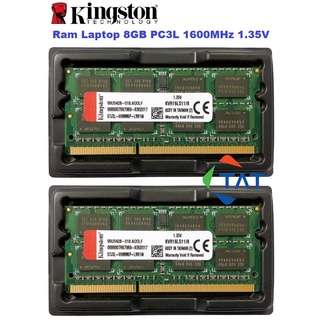 Ram Laptop Kingston 8GB PC3L 1600MHz 1.35V - Bảo hành 36 tháng