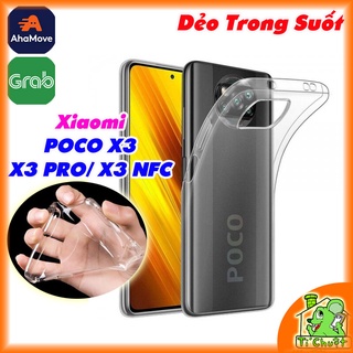 [Ảnh Thật] Ốp lưng Xiaomi POCO X3/ X3 NFC/ X3 PRO Silicon Dẻo Trong Suốt
