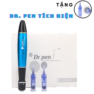 Máy Phi Kim Dr.pen A1-W Tích Điện Cấy Trắng Cấy Tảo Cấy Phấn Cây Lăn Kim Máy Pen Có Pin loại tốt cấy trắng da