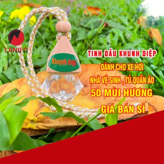Tinh dầu khuynh diệp treo xe Canifo khử mùi ô tô, làm thơm tủ quần áo - HÀNG CÔNG TY nhập khẩu ẤN ĐỘ kiểm định COA