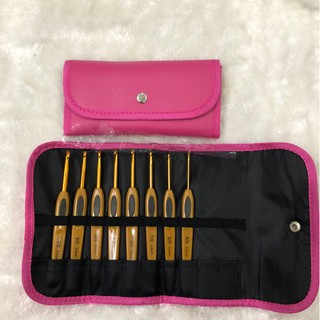 Bộ kim móc len mô phỏng clover