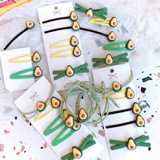 SET KẸP TÓC BƠ CỘT TÓC BƠ
