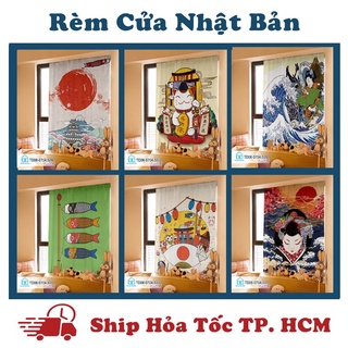 Rèm dán cửa sổ Tín Phát Decor,  rèm cửa dán tường trang trí phong cách Nhật Bản