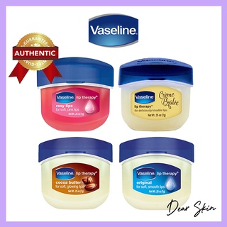 [Chính hãng] Sáp dưỡng môi Vaseline 4 vị Rosy Lips - Original - Creme Brulee - Cacao - Hồng - Trắng - Vani
