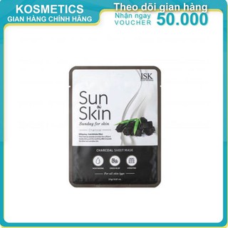Mặt nạ than hoạt tính ISK Charcoal Sheet Mask
