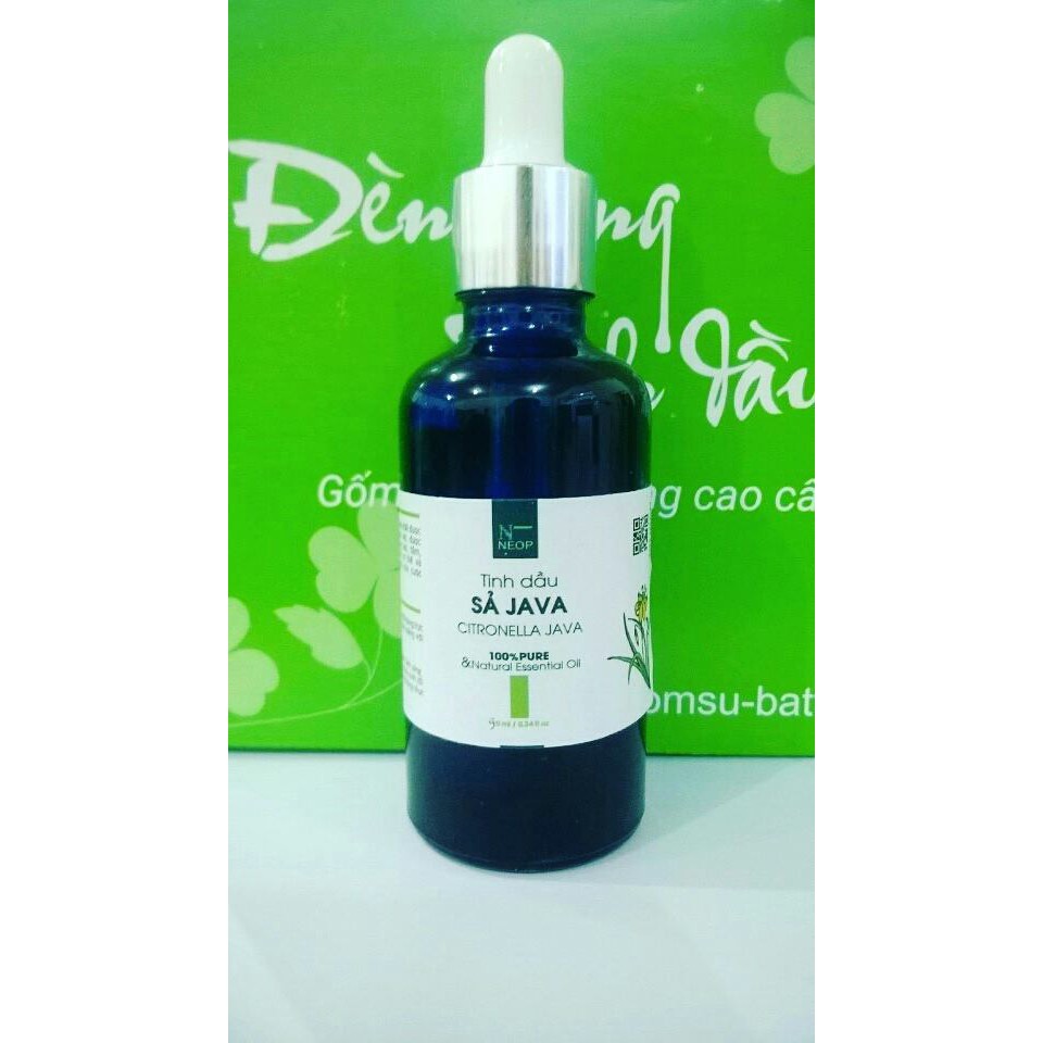 Tinh Dầu Sả Java NEOP 50ml Đuổi Muỗi - Citronella Java Essential Oil