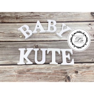 Set bộ chữ gỗ nhiều nội dung trang trí, chụp ảnh cho bé
